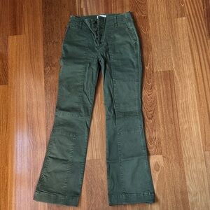 Frame Denim Olive Flare Jeans